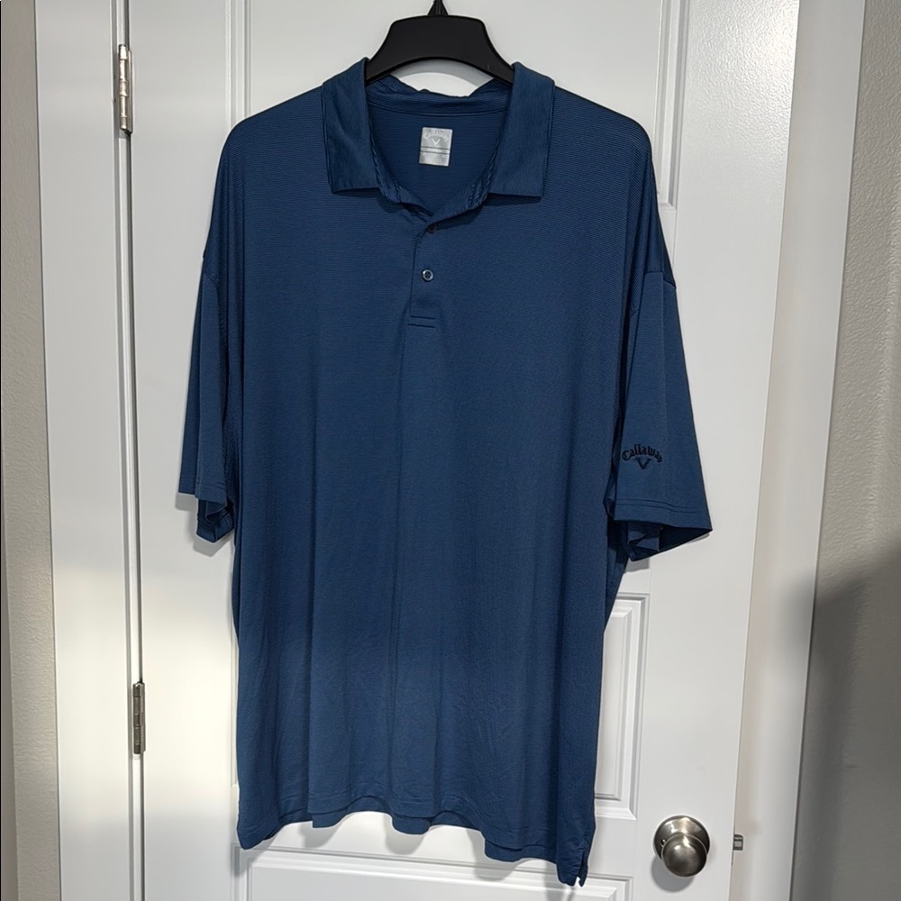 Callaway Blue Polo Shirt